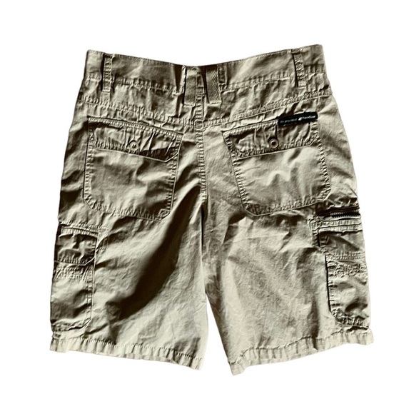 Beverly Hills Polo Club Men’s Tan Cargo Shorts 31 | Classic Lightweight Preppy - Picture 3 of 10